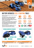 S19 and R19 Battery Operated Steel Strapping Tools