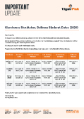 Warehouse StockTakes 2026