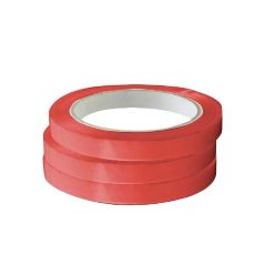 PVC Bag Sealing Tape 12mm x 300m Red