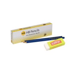 HB Pencils & Erasers