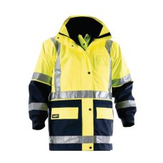 5 In 1 Hi Vis Rain Jacket