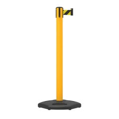 Safety Bollard with Retractable Strap