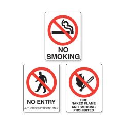 Prohibition Signs
