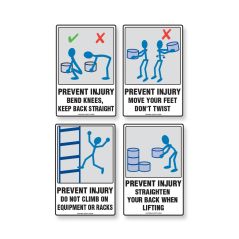 Prevent Injury Signs