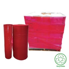 Red Blown Stretch Film