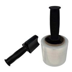 Bundle Wrap Dispenser with Black Rubber Handle
