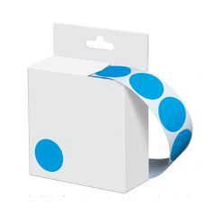 Stocktake Dots - Avery Blue 24mm