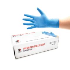 Long Cuff Nitrile (Blue) Disposable Gloves