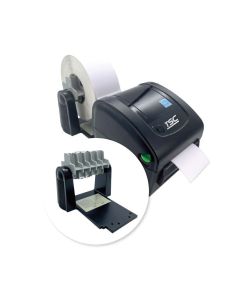 External Label Roll Unwinder for Desktop Printer