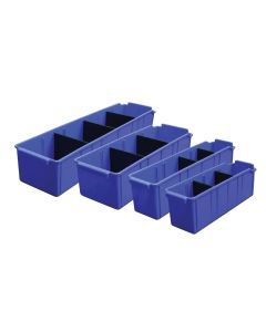 Plastic Bins with dividers