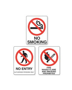 Prohibition Signs