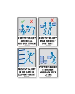 Prevent Injury Signs