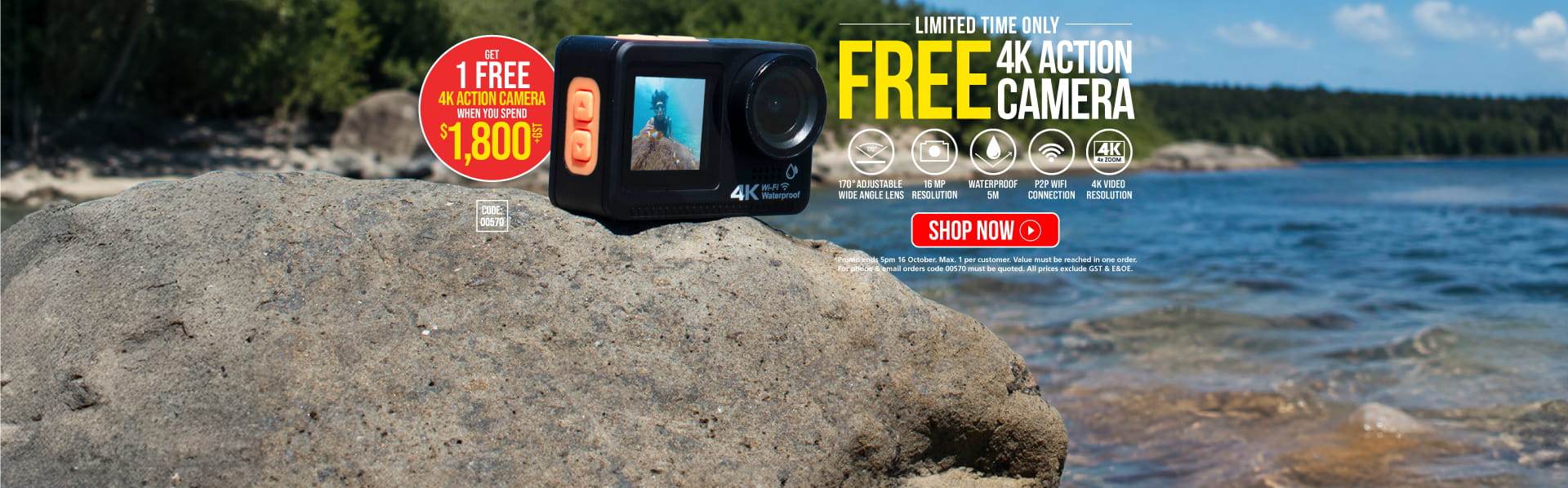 October Action Camera