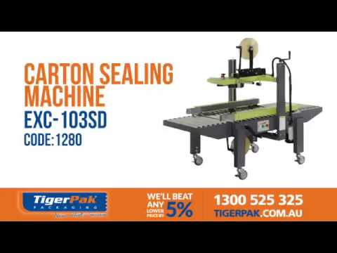 EXC-103SD Carton Sealing Machine Demo