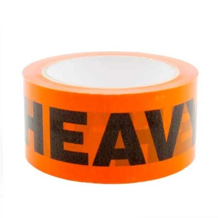 HEAVY Tape (Black on Orange) 48mm x 66m