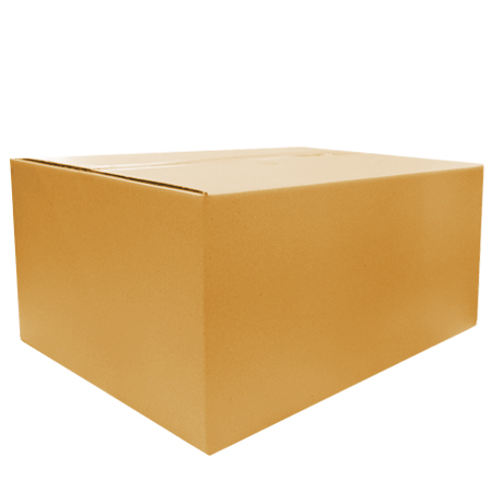 Plain Brown Carton 632 x 455 x 287mm Strong Flute