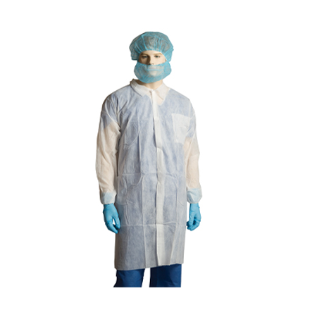 Lab Coats No Pocket White 2XL 100/ctn